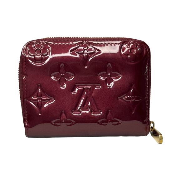 Louis Vuitton Vernis Pomme d’Amour Zippy Coin Purse Wallet Made in France - Picture 5 of 12